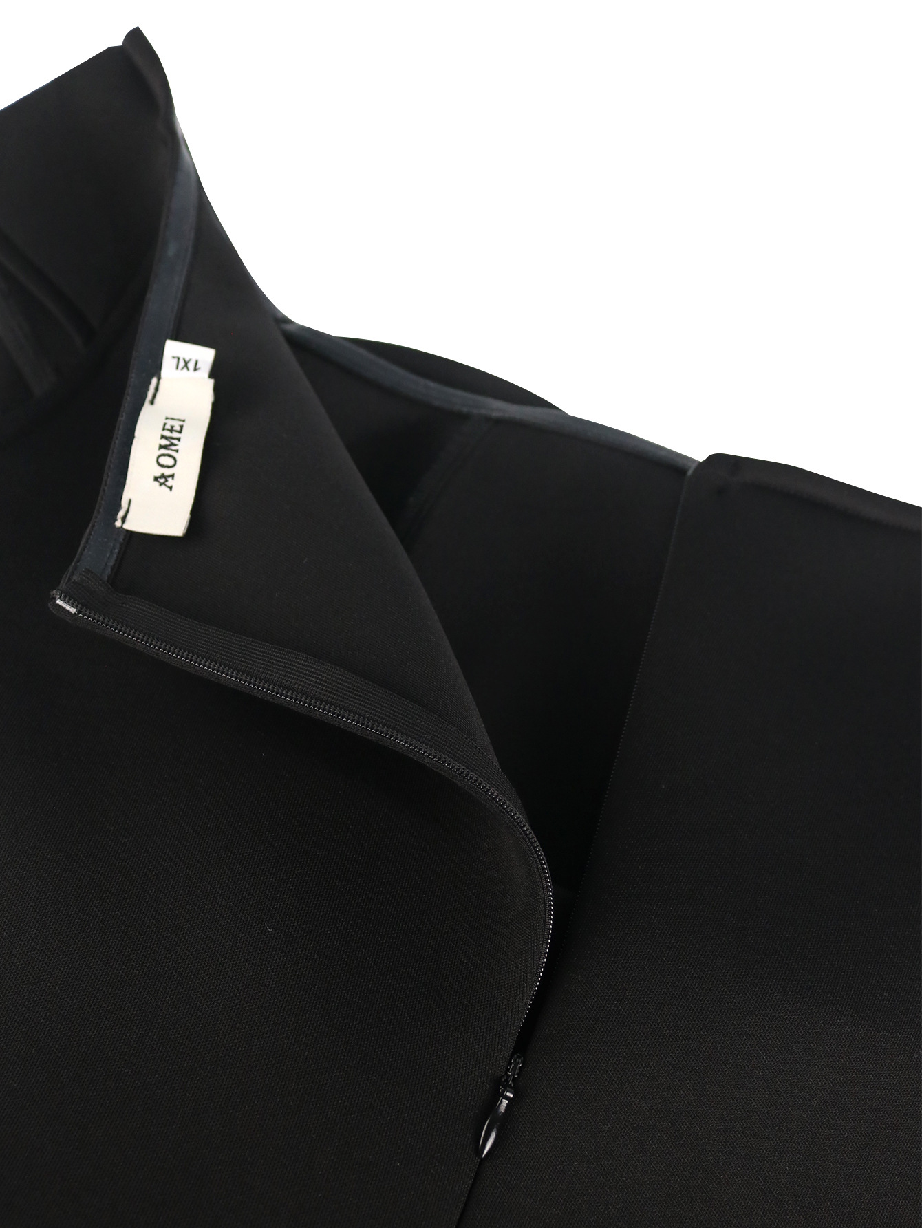 Robe licou avec col à épaules dénudées, robe de banquet sexy à bordure croisée_voghion.com