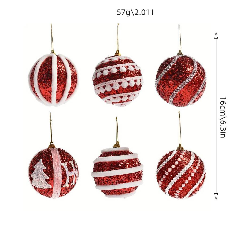 Décoration de Noël en forme de citron vert, boule de décoration pour arbre trempée dans une boule rose, ornements suspendus, petite boule suspendue de 8 cm_voghion.com