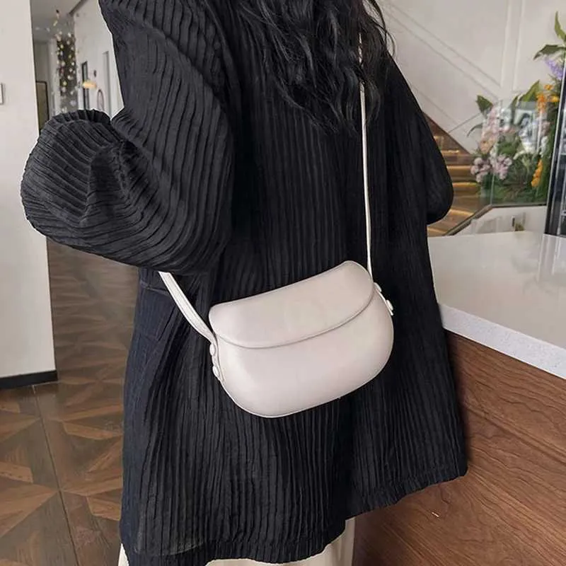 PU Leather Womens Cross Body Fashion Wallet Strap Saddle Shoulder Candy Colorful Girl Messenger Bag Y241123_voghion.com