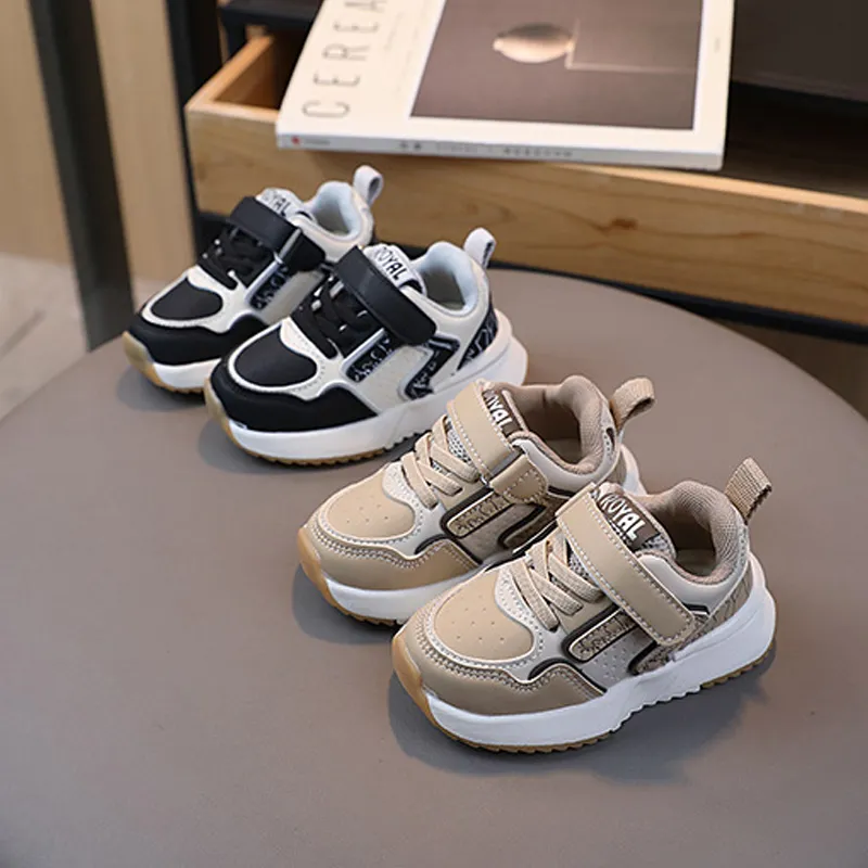 Baskets antidérapantes pour enfants, chaussures d'extérieur décontractées pour filles et garçons, mode printemps-automne 2025, tailles 22 -_voghion.com