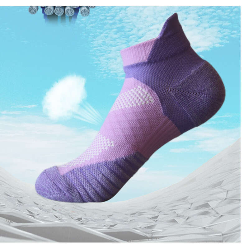 Neu Lauf Handtuch Unten Erweiterte Outdoor Fitness Kurze Röhre frauen Boot Professionelle Sportsocken_voghion.com