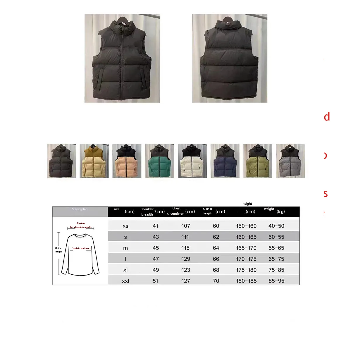 Gilet Cool Men - Gilet imbottito leggero, capospalla caldo senza maniche, gilet invernali da uomo, gilet unisex ideale per_voghion.com