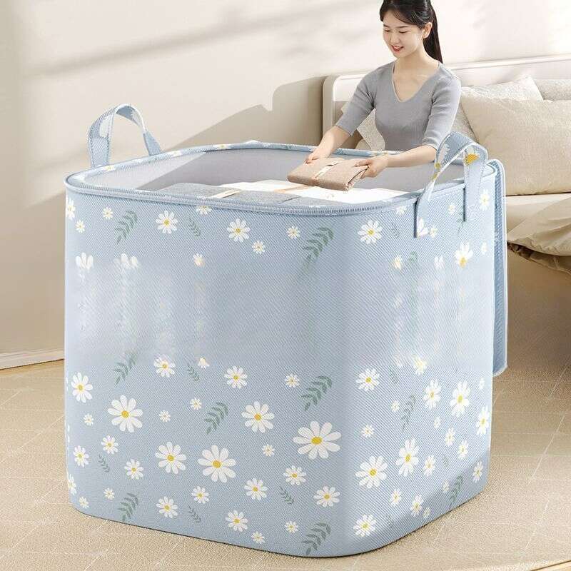 Universal Large Capacity Household Clothes Quilt Folding Bag Waterproof And Moisture Proof Storage Box Student Dormitory_voghion.com