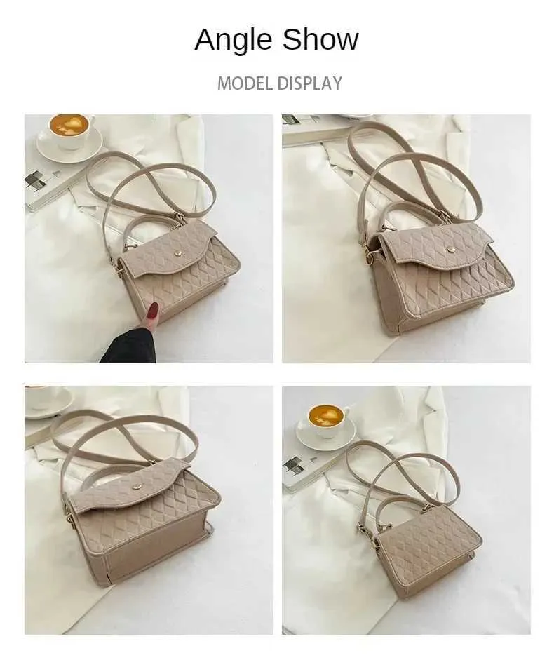 Borsa a spalla donna tracolla borsetta elegante stile retrò blu_voghion.com