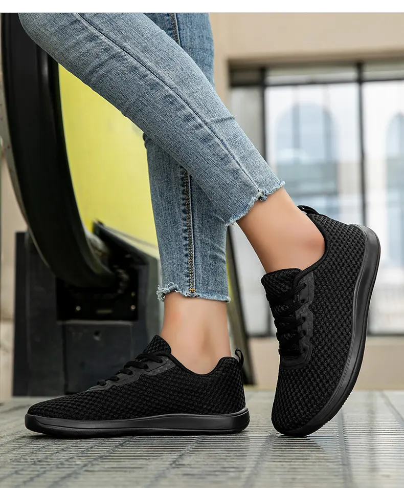 Coppia di scarpe da uomo, scarpe da donna, scarpe larghe, comode, in rete, per quattro stagioni, traspiranti, di grandi dimensioni_voghion.com