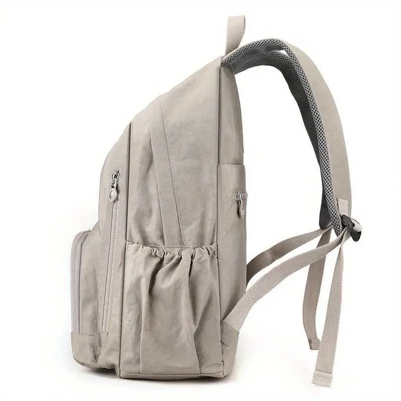 Großzügiger, wasserdichter, transparenter Laptop-Rucksack für Damen mit mehreren Taschen für die Reise, für die Uni oder die Schule C241107_voghion.com