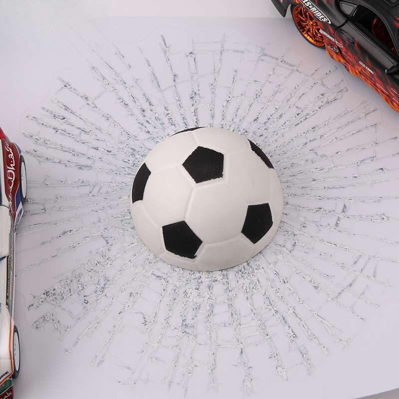 Yaratıcı ve Kişiselleştirilmiş Tenis, Futbol, Beyzbol, Golf, Bilardo, Arka Cam Dekorasyonu, Ön Cam, Araba_voghion.com