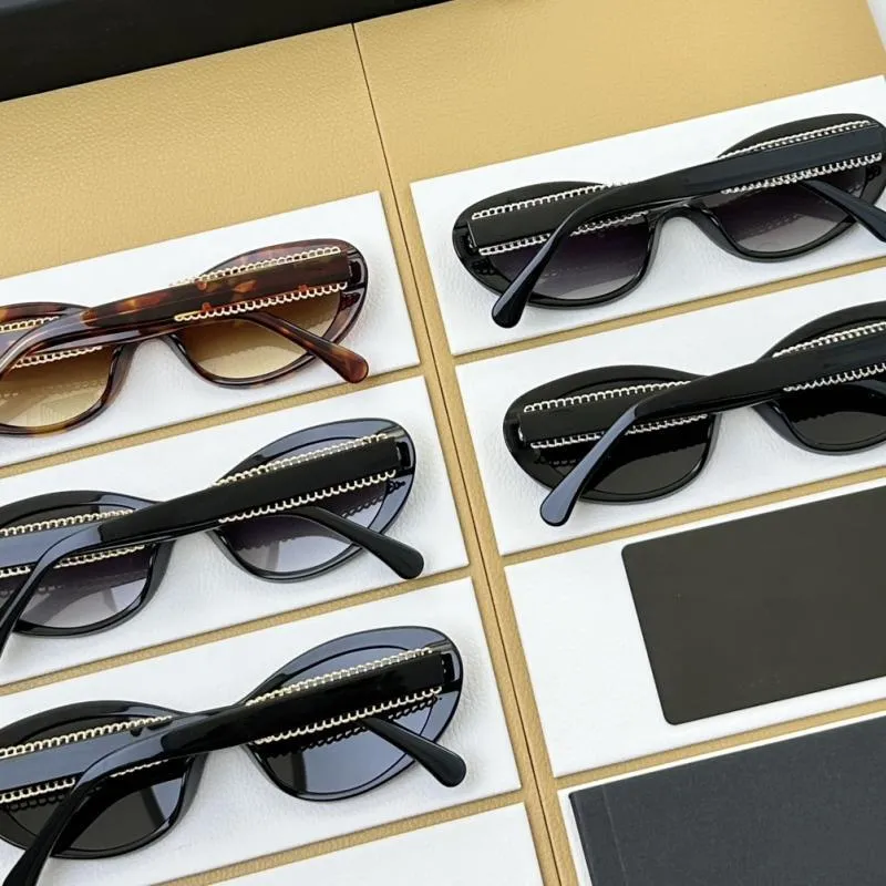 Sonnenbrillen verkaufen 2024 Oval Cat Eye für Frauen Retro Ästhetische Mode Mädchen Gafas Marke Designer Shades Sonnenbrille UV400_voghion.com