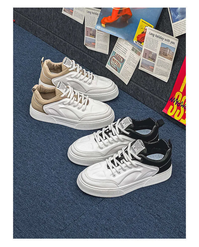 2024 Primăvara Toamnă Decoltat Casual Board Desinger Sport La modă și versatil Pantofi pentru bărbați Respirabil, Anti-alunecare,_voghion.com