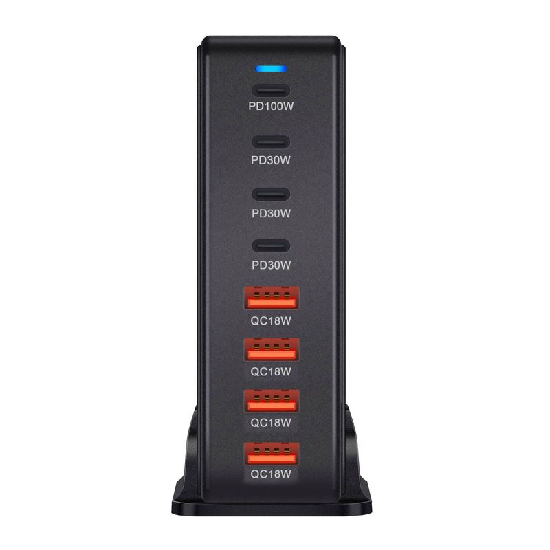 Încărcător de birou multifuncțional de mare putere, 240W GaN Multiport 268WPD, nou_voghion.com