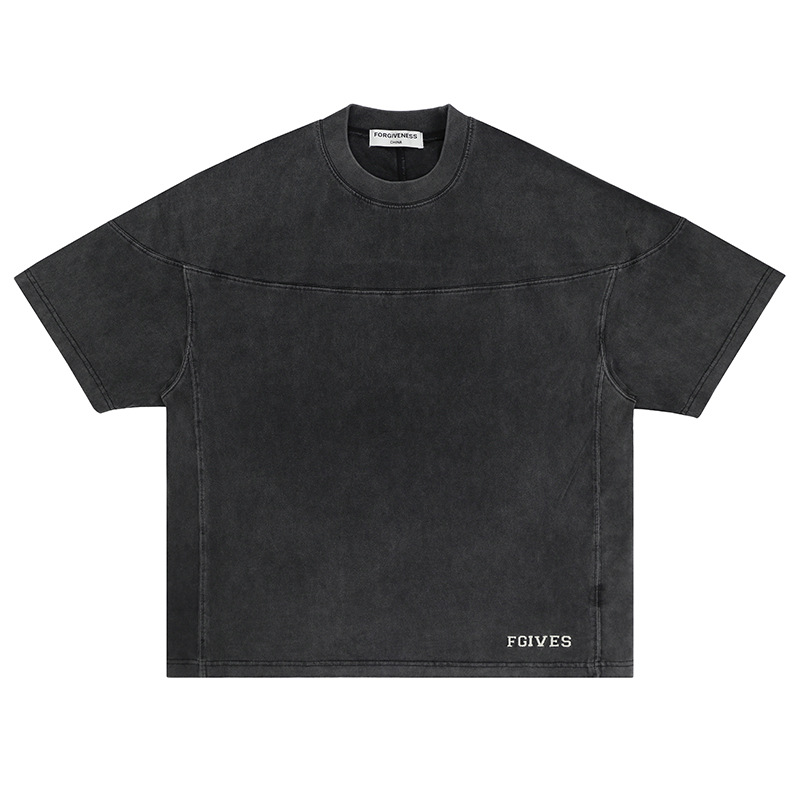 MERCURY SUP Herretøj | 2024 Forår/Sommer Nyheder Trendy Mærke High Street Struktur Splicing Craft Vaskede Gamle Shorts_voghion.com