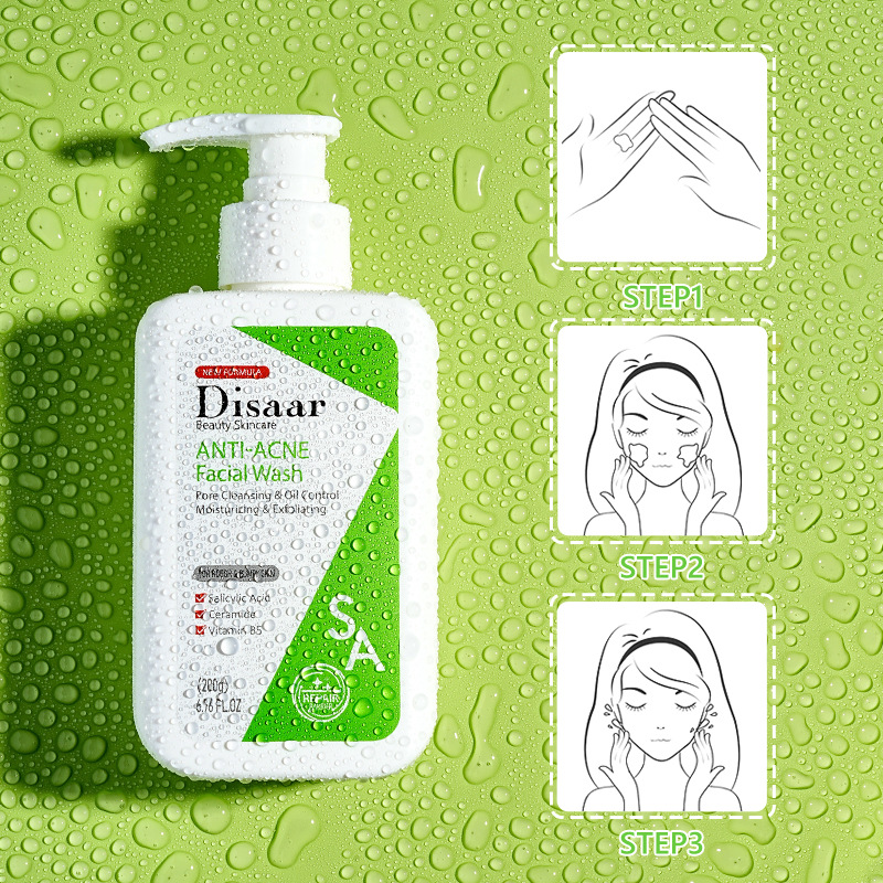 DS5320 200g Salicylic Acid Ceramide Facial Cleansing Milk Member Exclusive Box 96Pcs_voghion.com