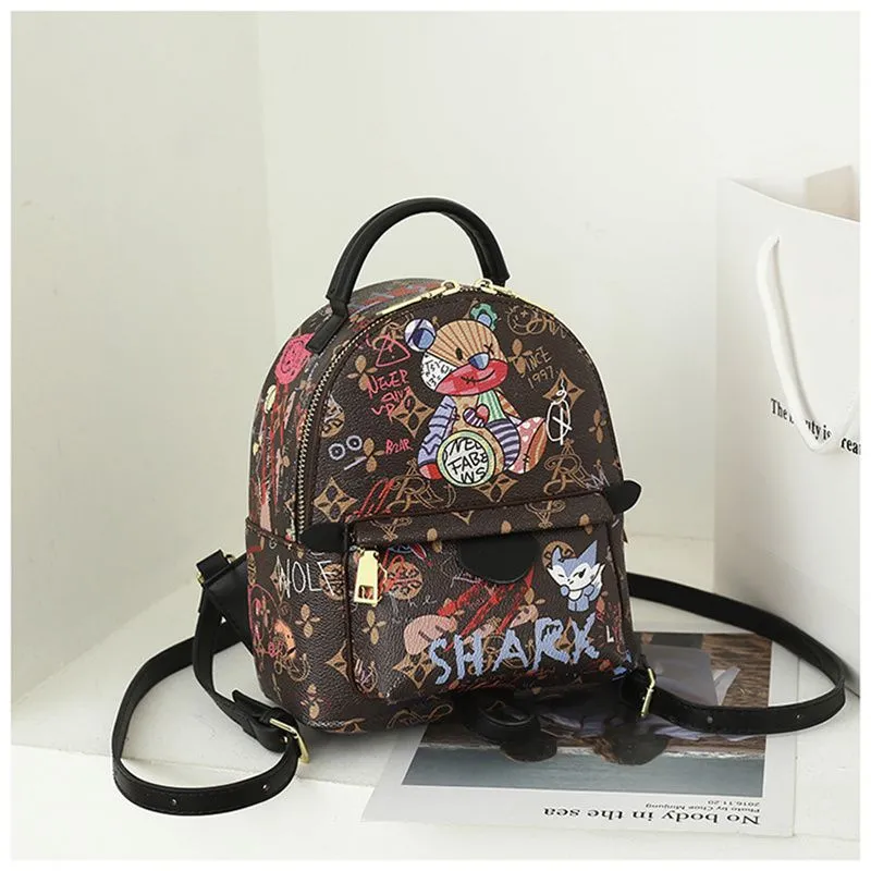 Designer Bag Free Shipping 2025 Fashion Light High-end Texture Printed Graffiti Handbag For Womens_voghion.com