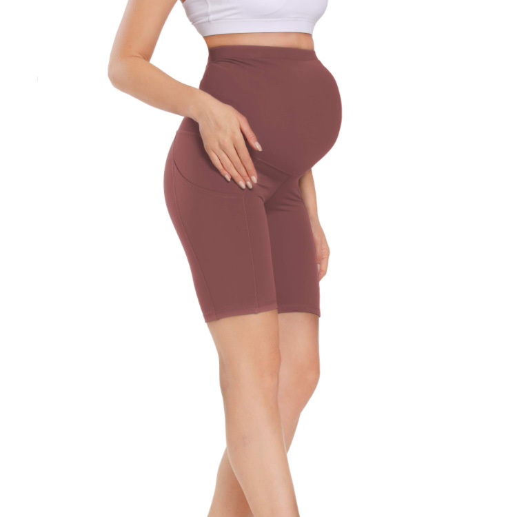 Zayıflama pantolon yoga egzersiz hamile pantolonu zayıflama pantolon moda hamile pantolonu göbek desteği spor tayt_voghion.com