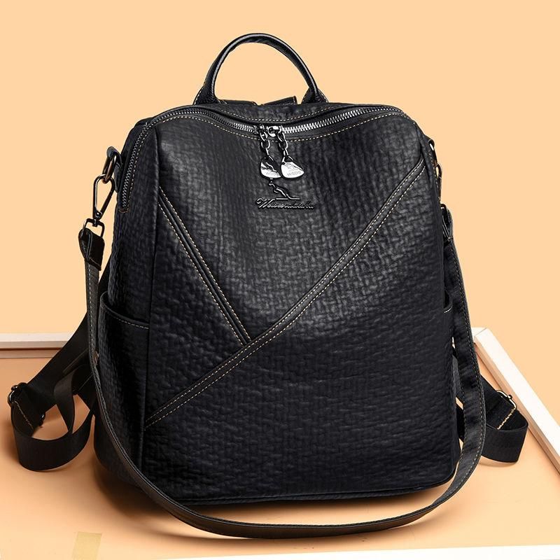 Bubble Leather 2024 Nei Echtwueren Grousskapazitéit Rucksak_voghion.com