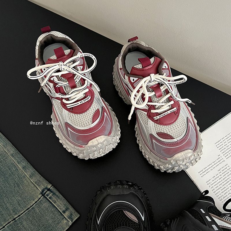 Amerikanesch Décksohlen Little Dad Fir Fraen 2024 Nei Hierscht Atmungsaktiv Gréisstzouhuelend Sportschuhe Ins Trend_voghion.com