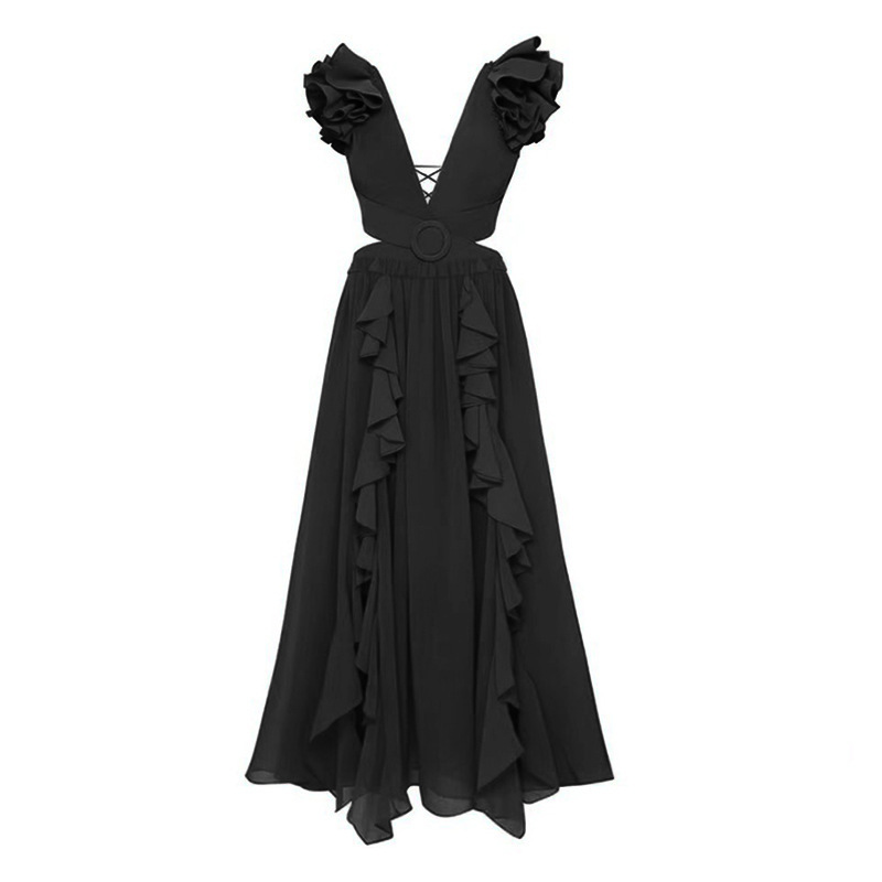 Traje de baño de cintura alta a la moda para mujer._voghion.com