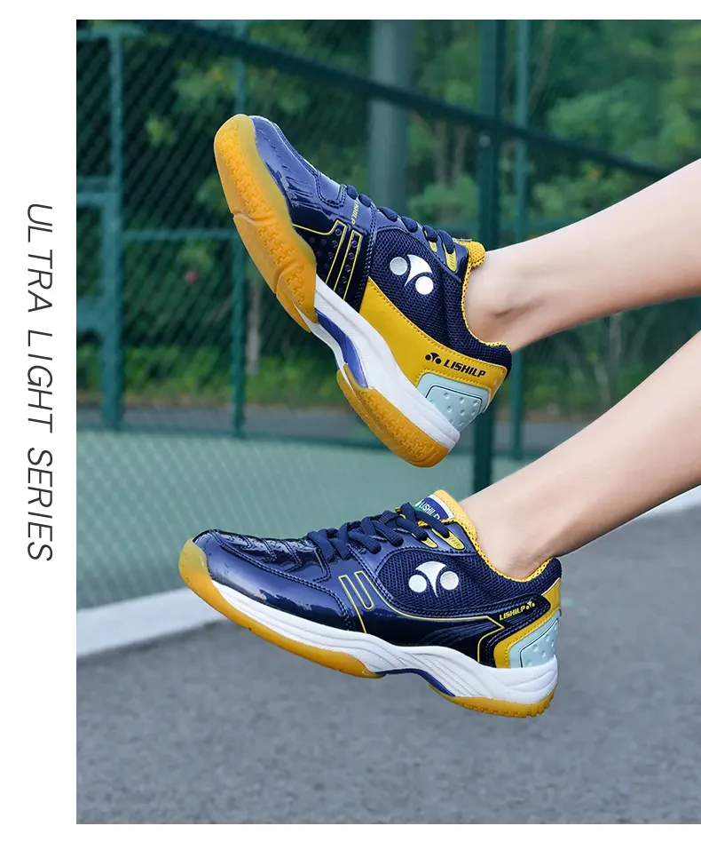 Tennisschoenen voor heren en dames van professionele kwaliteit, antislip, ademende sportschoenen, tafeltennisschoenen, trainingsschoenen_voghion.com