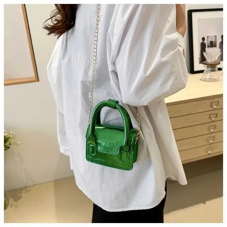 Naiste Mood Mini Crossbody kotid Täiskivist prinditud klapp vabaaja kett-õlakott Naistele Mitmekülgne Square Messenger_voghion.com