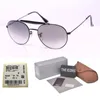 Hurtownia-Marka projekt Okrągłe okulary przeciwsłoneczne damskie męskie Metalowa oprawka Szklane soczewki Retro Vintage Sportowe okulary przeciwsłoneczne Gogle z_voghion.com