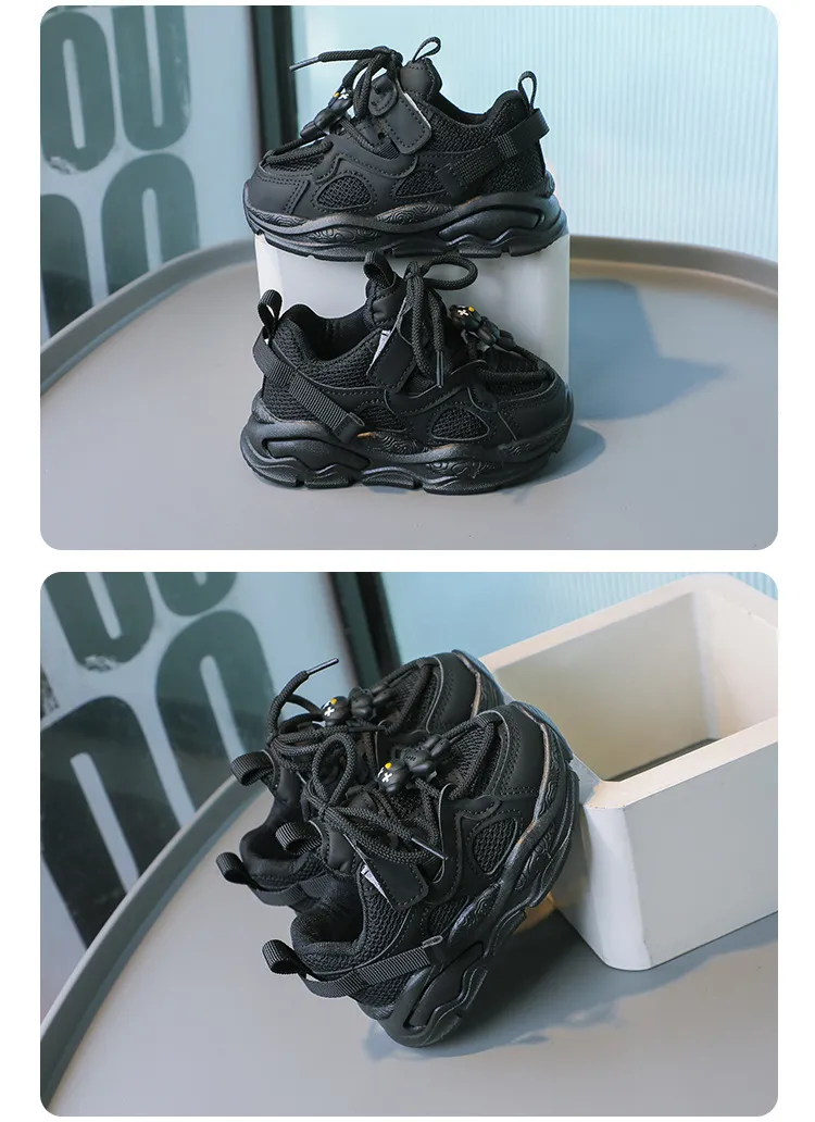 Children kids Casual Shoes Bear Cartoon Sneaker Boy Child Flexible Sneakers Toddler Cutefeet Sport Running Trainers_voghion.com