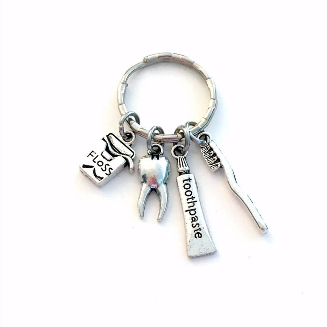 Education & Office Supplies Dental Keychain Protect Teeth Dental Hygienist Gift_voghion.com