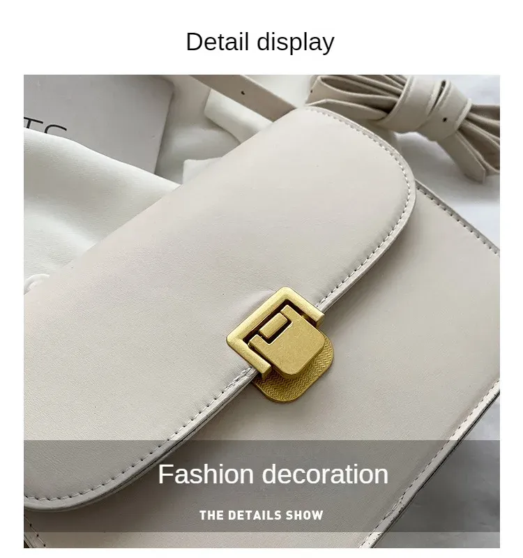 Designer Shoulder Bags Womens 2024 Messenger Bag in Preppy Style - High-Quality Vintage Envelope Briefcase Handbag_voghion.com