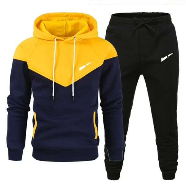 Męskie dresy zestaw spodni projektant tech polarowe bluzy z kapturem streetwear bluzy sportowe wielokolorowy sweter damski_voghion.com