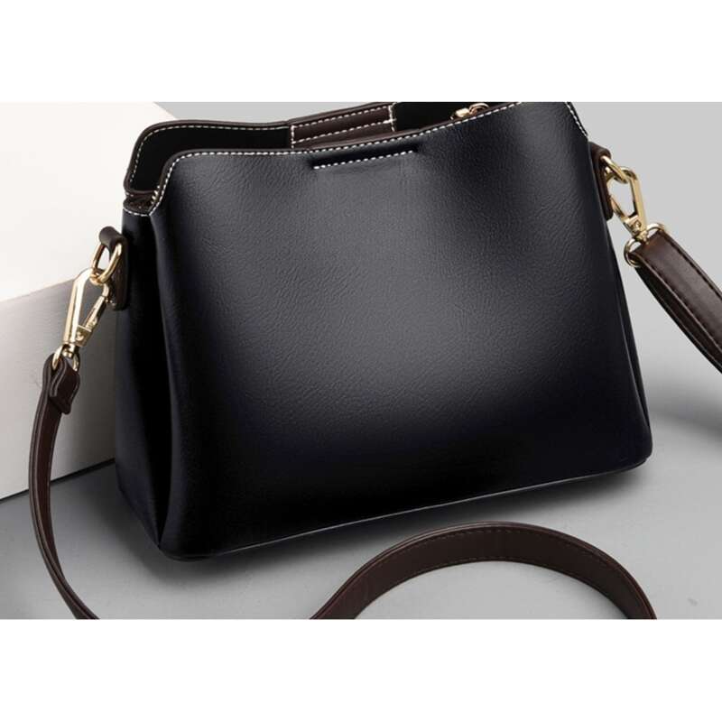 High-quality Bucket Simple 2025 Korean Version Of The New Wave Of Middle-aged Shoulder Bag,_voghion.com