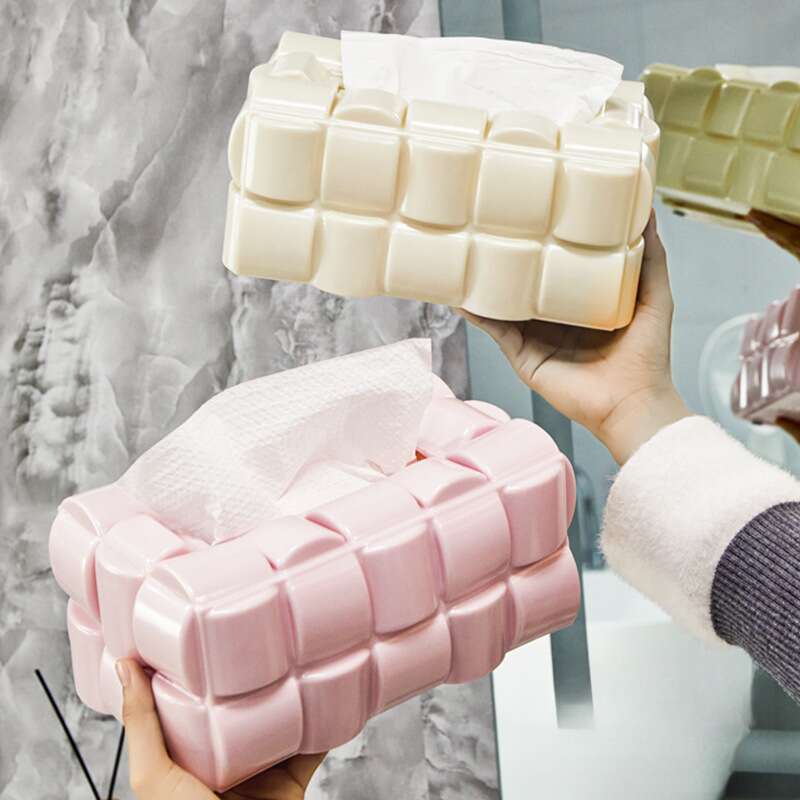 Huafu Ge Tissue Household Toilet Face Towel Storage B, Wall Mounted Living Room Coffee Table, Desktop Creative Paper_voghion.com