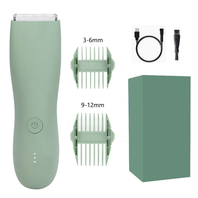 Afeitadora corporal hombre impermeable rasuradora eléctrica_voghion.com