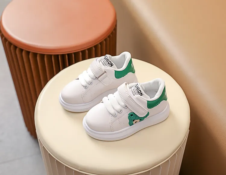 Børn 2024 Forår Efterår Børnesneakers Drenge Sport Mode Søde Dyr Piger Småbørnssko Træningssko Størrelse 21-30_voghion.com
