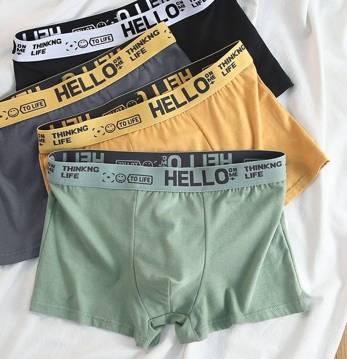 Men's Boxer Briefs 4-Pack - Moisture-Wicking Breathable Underwear With Comfort Fit & Stylish Designs For Daily Wear & Sports_voghion.com