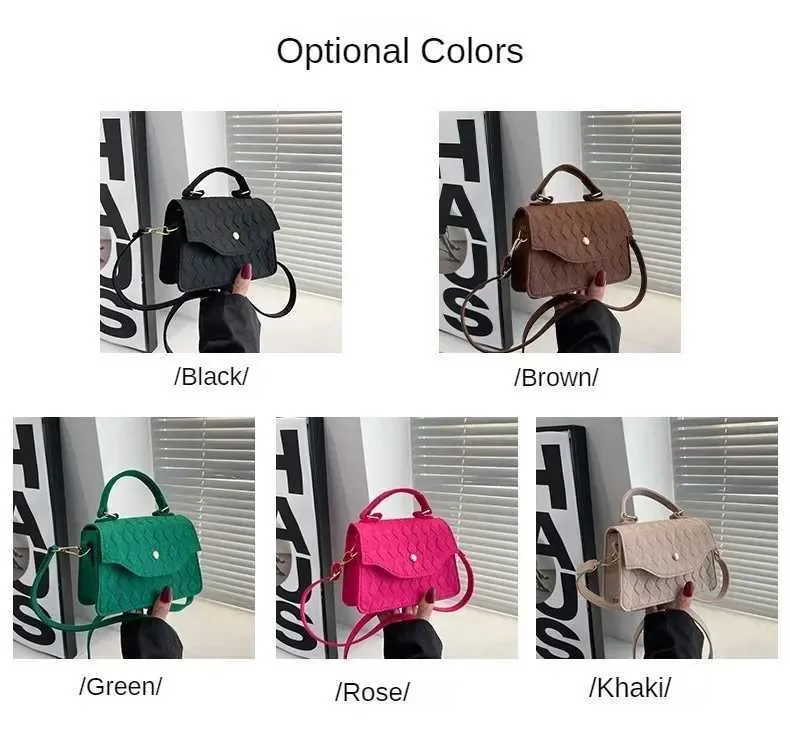 Borsa a spalla donna tracolla borsetta elegante stile retrò blu_voghion.com