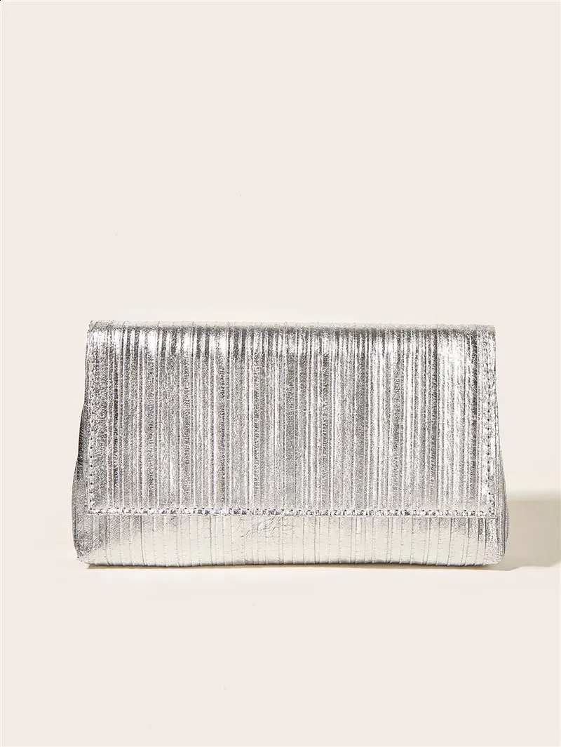Gold Sequins Evening Clutch for Women 2024 Fashion Party Purse Ladies Chain Shoulder Crossbody Wedding Bags 240830_voghion.com