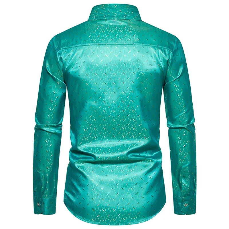 Neu Herren Langarm Button-Down-Hemden mit regulärer Passform, knitterfreies Freizeithemd mit Kragen_voghion.com