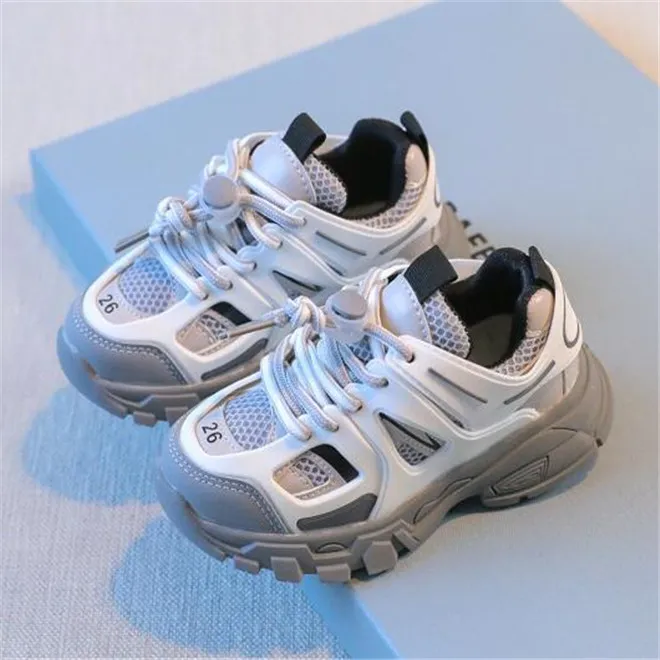 Chaussures de sport tendance pour enfants, garçons et filles, baskets décontractées pour le printemps et l'automne_voghion.com