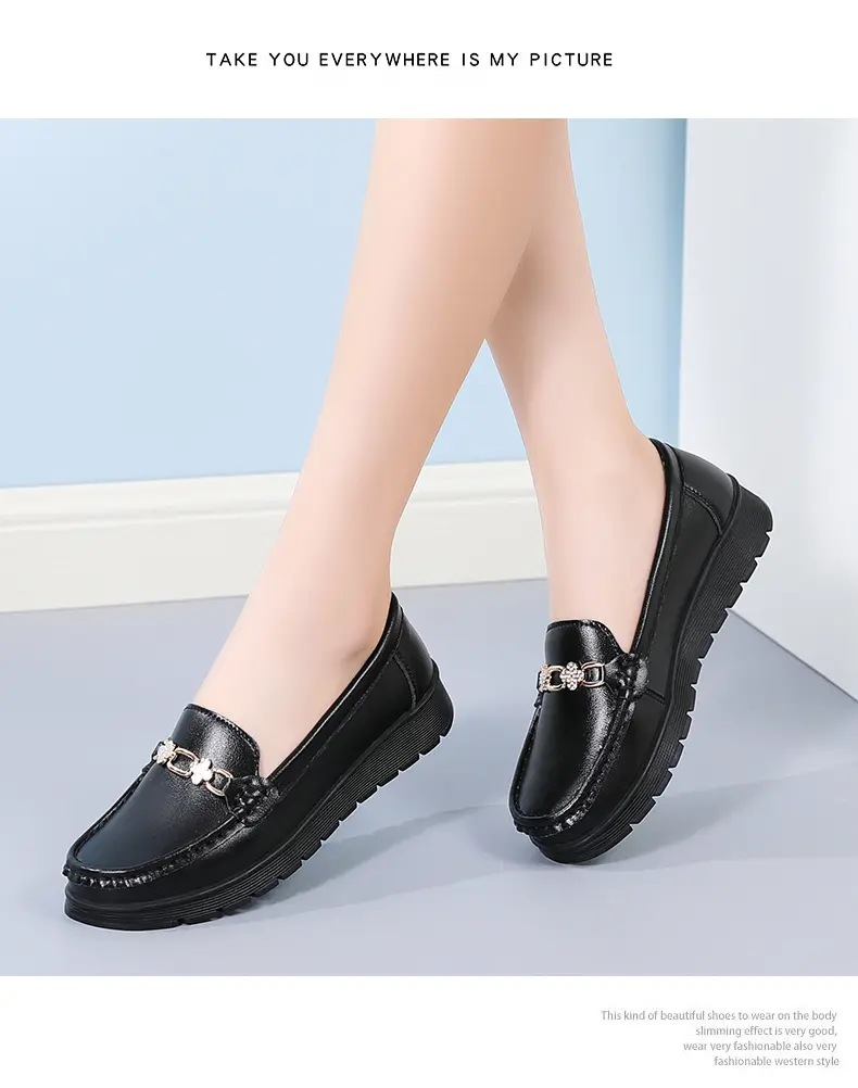 Scarpe casual donna comode con suola morbida antiscivolo basse_voghion.com
