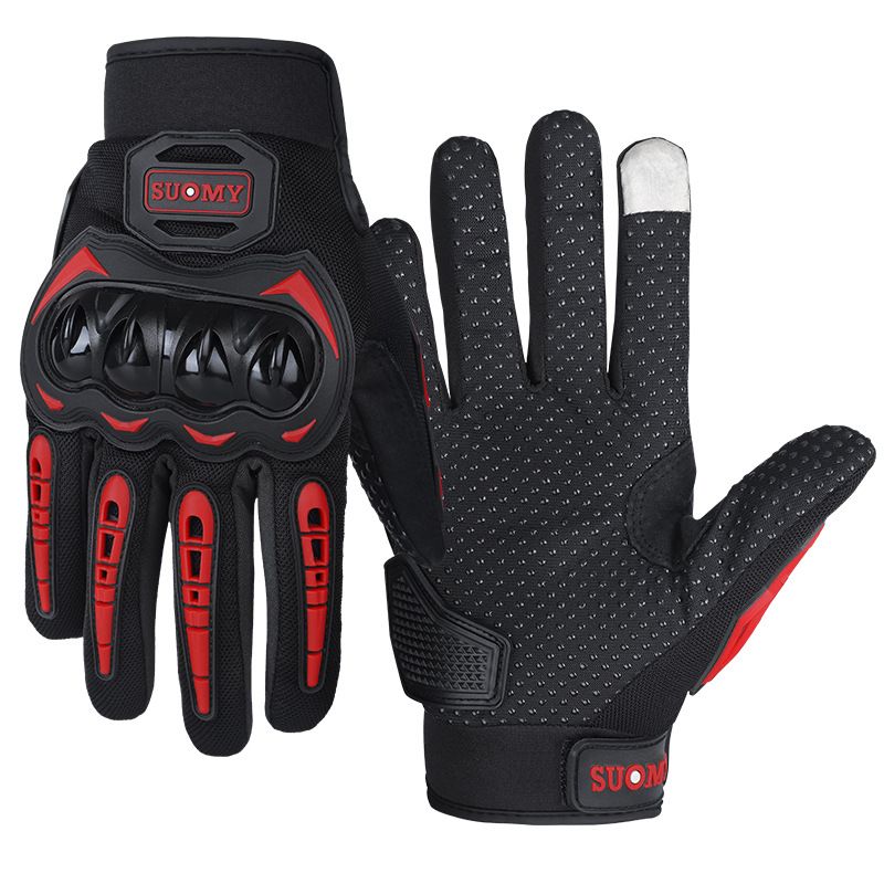 Motorcycle Full-Finger Protective Gloves For Men_voghion.com