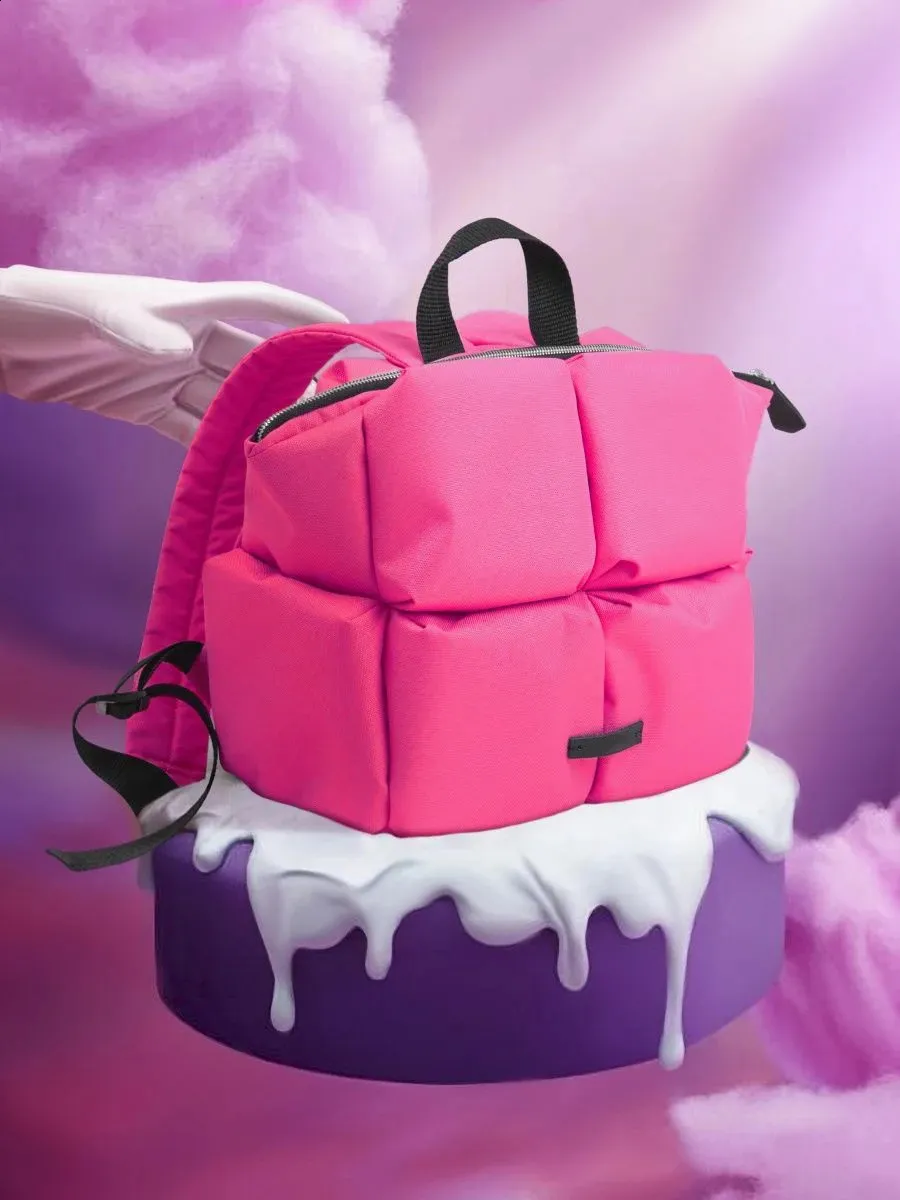Moud Dammerucksak Wanter gesteppte Schëllertaschen fir Fraen Space Daunen gepolstert Handtaschen Grouss Reestasch Unisex Chic_voghion.com