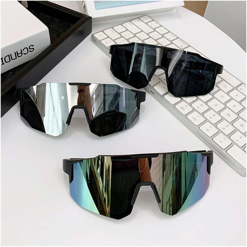 【 Tasso di recensione positiva del 90% 】 Occhiali da equitazione colorati professionali per bici antivento sci corsa integrati resistenti ai raggi UV_voghion.com