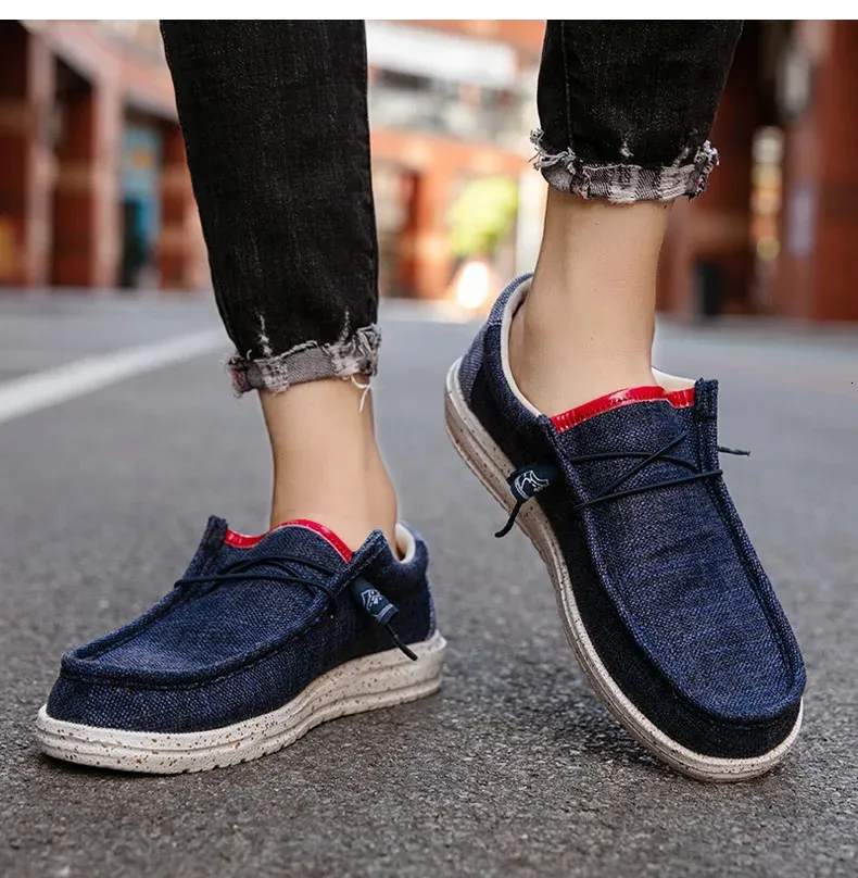Breathable Men's Canvas Casual Shoes For Summer Lightweight_voghion.com