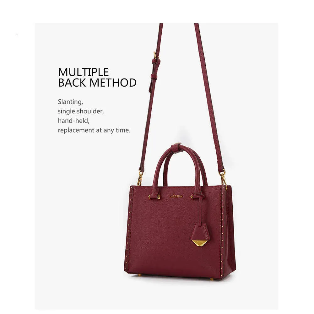 LA FESTIN Nya läderväskor för kvinnor, multifunktionella och mångsidiga, moderiktiga axelväskor, crossbody-designerväskor_voghion.com