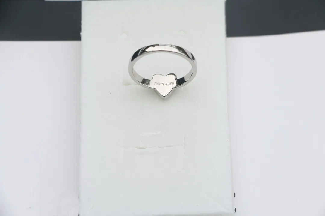 Europa America Moda Gioielli Set Uomo Donna Donna Sterling Argento Lettera G Incisa Cuore Ciondolo Collana Bracciale_voghion.com