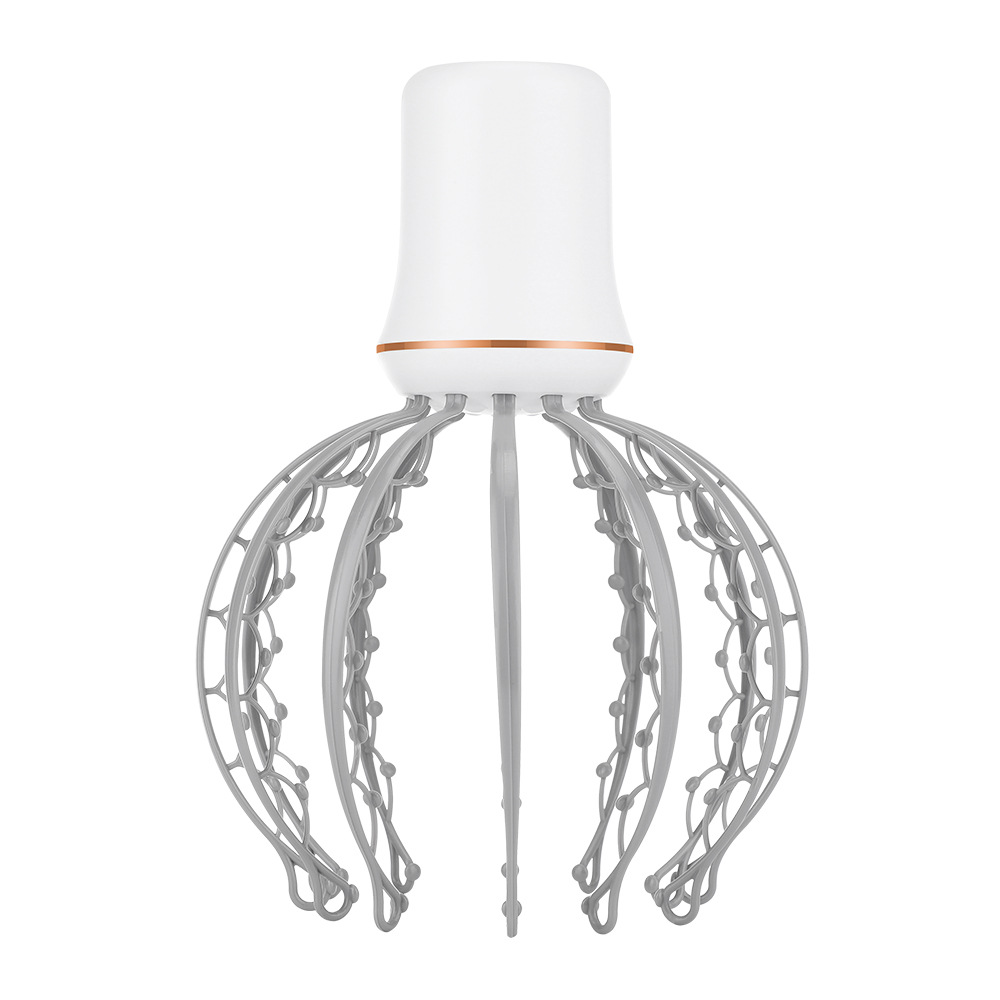 Octopus massage claw multifunctional electric head massager intelligent meridian dredging headache relief_voghion.com