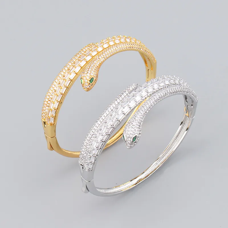 mens Gold Sliver Torque Snake Dia Bangles Friendship Bracelet Sier Designer Bangle Jewelry Femme Love For Women_voghion.com