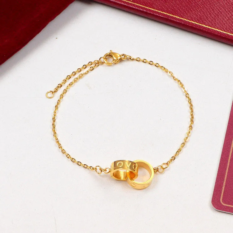 With box Tennis Screw Designer Bracelet Jewelry Women Bangle Classic Titanium Steel Alloy Craft Allergic Wholesale_ipsvogv.com