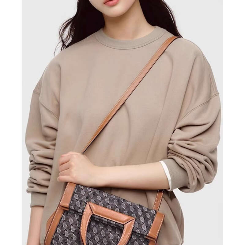 Große Umhängetasche Neutral Tote Damentasche_voghion.com