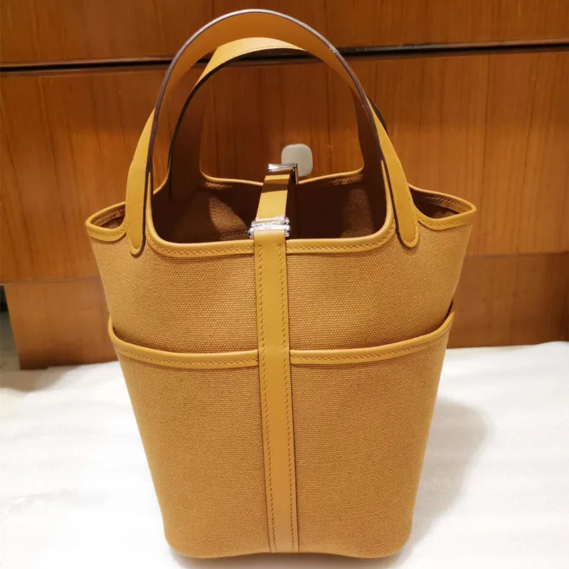 Handtaschen aus Rindsleder – Schultertasche aus gewachstem Canvas, klassische Tragetasche mit Henkel, schlichtes Rindsleder für den Alltag_voghion.com