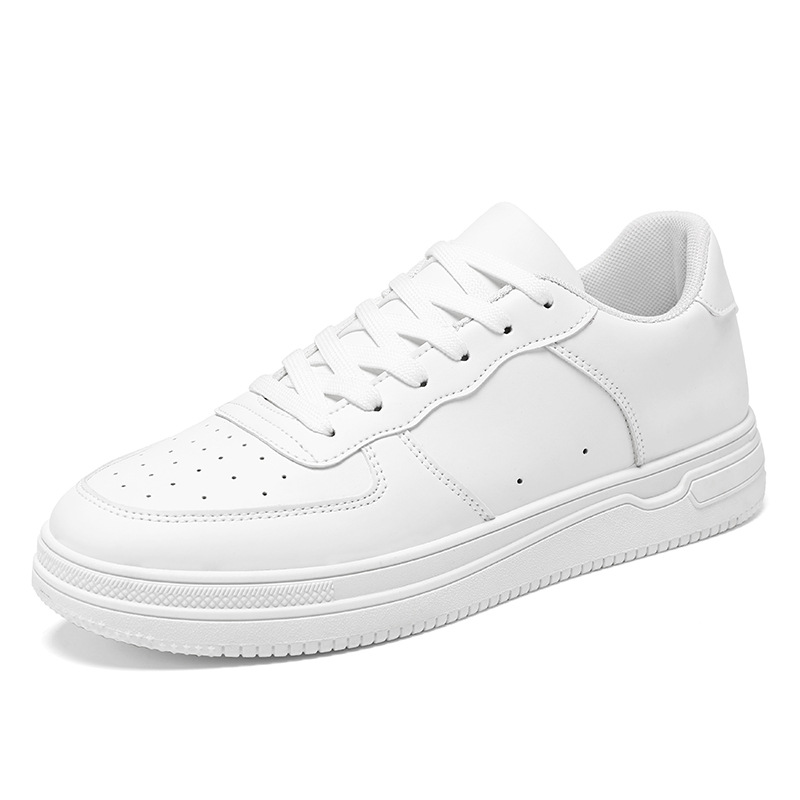 Spring New Breathable Little White Men's Fashion Versatile Thick Sole Sports Casual Board Trendy Shoes_voghion.com